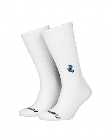 SANTA CRUZ Screaming 50 - White - Chaussettes