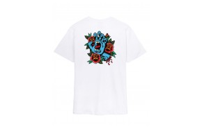 SANTA CRUZ Screaming Flash Center - White - T-shirt Homme