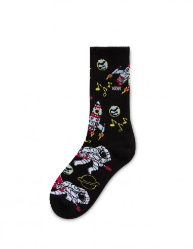 VANS DJ Rocket Jam Crew - Black - Chaussettes Pack de 3