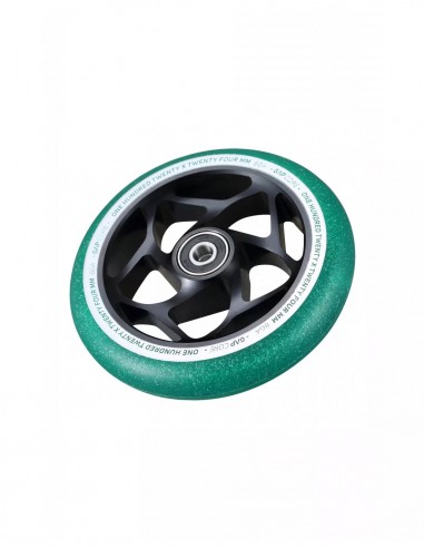 BLUNT Gap Core 120 mm - Noir/Jade - Roue de Trotinnette Freestyle Ado