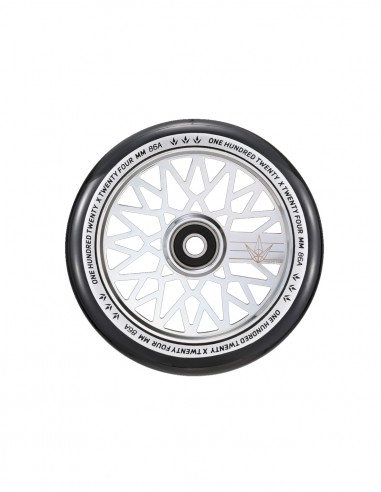 BLUNT Diamond HollowCore 120 mm - Chrome/Black - Freestyle Trotinnette Wheel