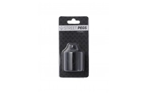 BLUNT Street Pegs Front - Noir - Footpegs trottinette freestyle Avant