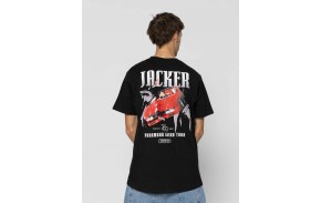 JACKER Grand Tour - Schwarz - T-Shirt Skate