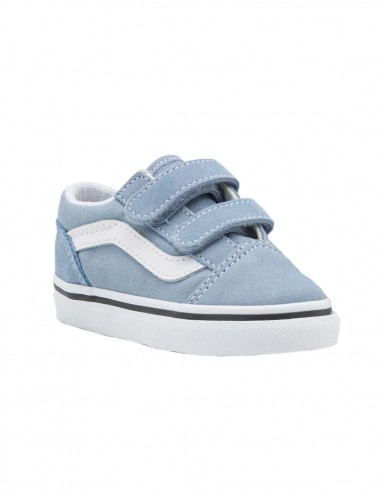 VANS Old Skool V Color Theory - Dusty Blue - Chaussures bébé