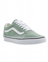 VANS Old Skool Color Theory - Iceberg Green - Leren schoenen skate