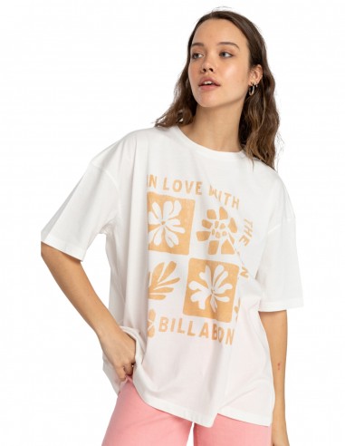 BILLABONG In Love With The Sun - Blanc - T-shirt