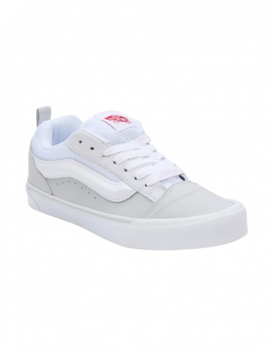 Vans Knu Skool en cuir - White - Chaussures de skate