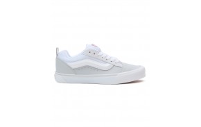 Vans Knu Skool en cuir - White - Chaussures de skate