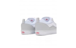 Vans Knu Skool en cuir - White - Chaussures de skate