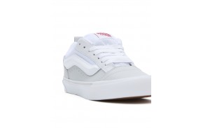 Vans Knu Skool en cuir - White - Chaussures de skate