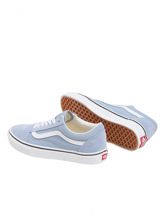 Vans Old Skool Theory Dusty Blue Schuhe von skate