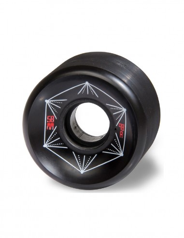 CARVER Roundhouse Park 58 mm 95a - Black - Roues de longboard