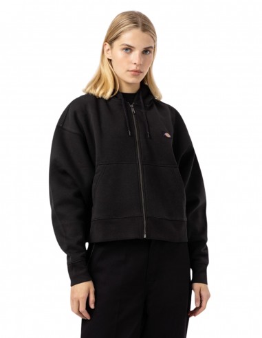 DICKIES Oakport - Noir - Sweat à Capuche Zippé