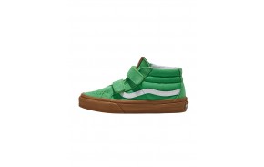 VANS SK8-Mid Reissue V Gum - Green - Chaussures Enfants