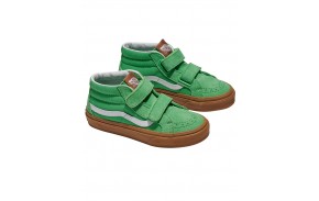 VANS SK8-Mid Reissue V Gum - Green - Chaussures Enfants