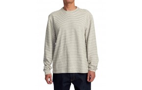 RVCA Vacancy Crew - Ecru - T-shirt Manches longues