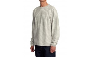 RVCA Vacancy Crew - Ecru - T-shirt Manches longues