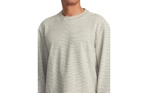 RVCA Vacancy Crew - Ecru - T-shirt Manches longues