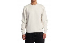 RVCA Dayshift Crew - Oatmeal Heather - Sweat Homme