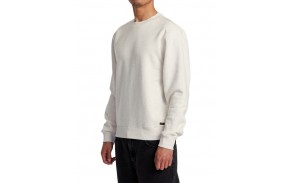 RVCA Dayshift Crew - Oatmeal Heather - Sweat Homme