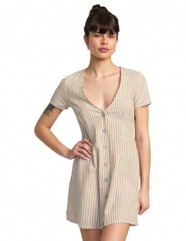 RVCA Understated II - Natural - Kleid