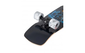 LANDYACHTZ Dinghy Shape 9 Eyes Cube 28.5 X 8.5 - Longboard Complet