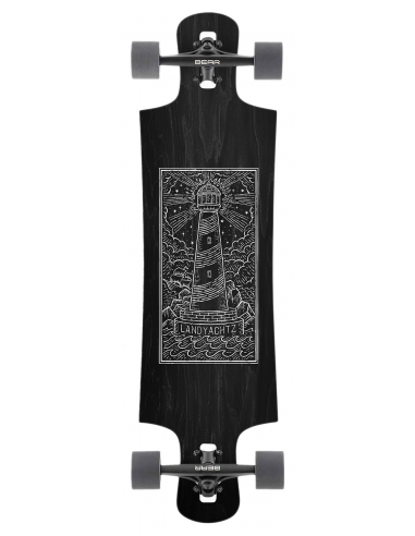 LANDYACHTZ LB Drop Hammer Lighthouse 36.5" X 10" - Longboard Complet