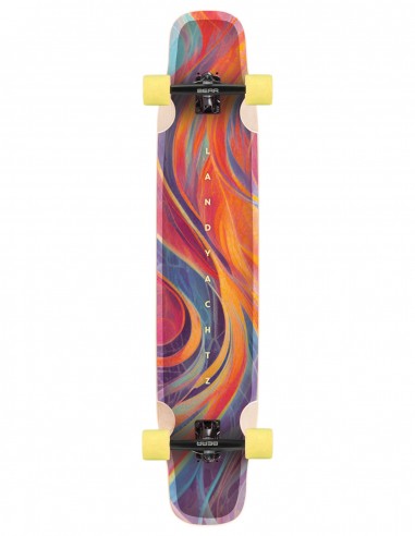 LANDYACHTZ Dance Stratus 46 Texture Flow 45.5" x 9.2" - Longboard Complet