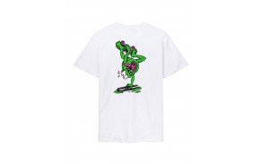 SANTA CRUZ Slime Balls Slimey II - Blanc - T-shirt