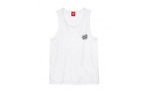 SANTA CRUZ Vest Screaming Hand - Blanc - T-shirt