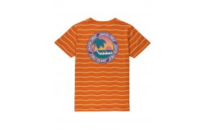 SANTA CRUZ Youth Custom Paradise Break - Apricot Wave Stripe - Children's T-shirt