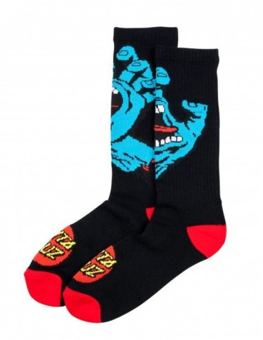 SANTA CRUZ Screaming Hand - Noir - Chaussettes Enfant