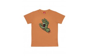 SANTA CRUZ Youth Screaming Hand - Apricot - T-shirt Enfant