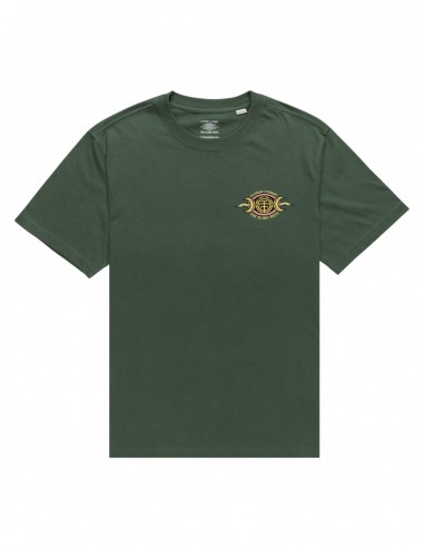 ELEMENT Timber acceptance - Vert - T-shirt homme