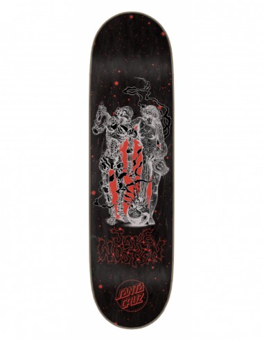 SANTA CRUZ Deck Wooten Duo Inverse VX 8.5 X 32.2 - Deck of skateboard