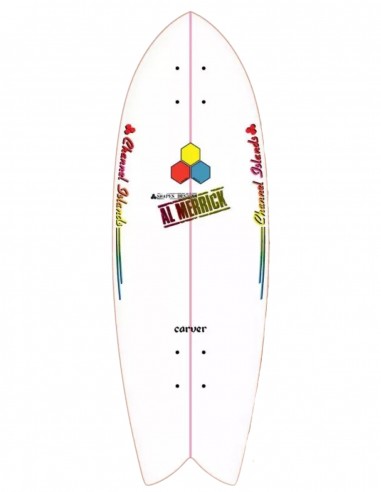 CARVER x Channel Islands Fishbeard 29.25" - Deck de Surfskate