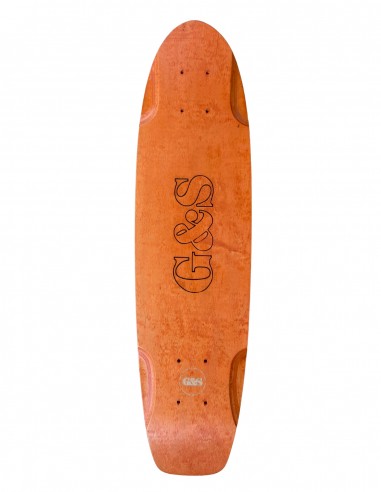 SQUARETAIL 29" Old School / Orange - Brett von Skateboard