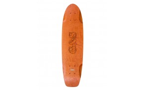 SQUARETAIL 29" Old School / Orange - Brett von Skateboard