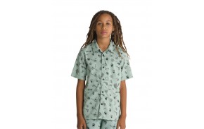 Vans Skeleton - Iceberg Green - Chemise Enfant