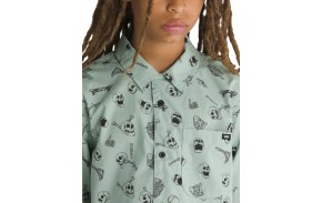 Vans Skeleton - Iceberg Green - Children's shirt