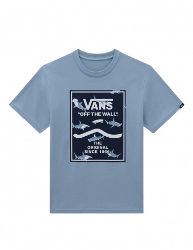 VANS Print Box 2.0 - Dusty Blue - Children's T-shirt