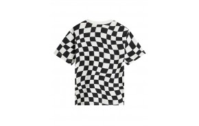 VANS Warped 66 Check Crew - Black/Marshmallow - Kinder T-Shirt