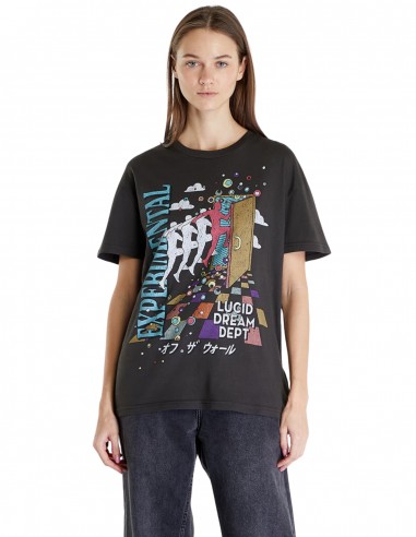 VANS Vivid Dreams - Black - T-shirt