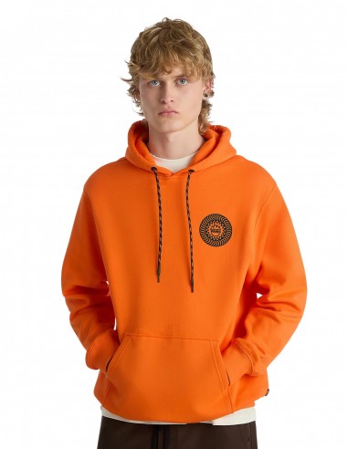 VANS Spitfire Wheels Flame - Orange - Sweat homme