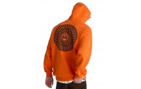 VANS Spitfire Wheels Flame - Orange - Sweat homme