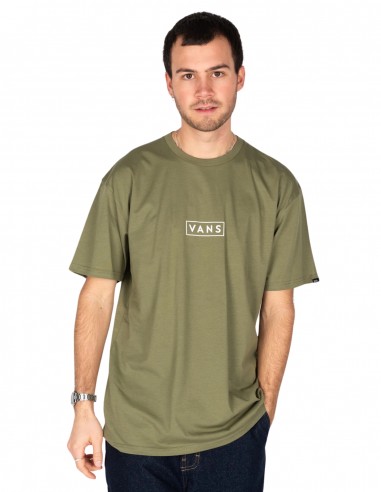 VANS Classic Easy Box - Vert - T shirt homme