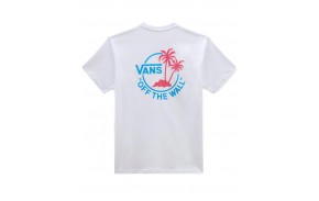 VANS Mini Dual Palm - Blanc - T-shirt