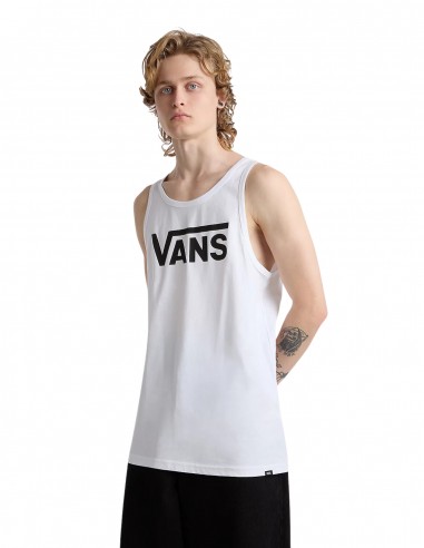 VANS Classic Tank - White/Black - Tank top