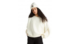 VANS Sabine Loose Crew - Marshmallow - Women's Crewneck Sweatshirt