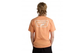 VANS Full Patch Back - Copper Tan/White - Men's T shirt